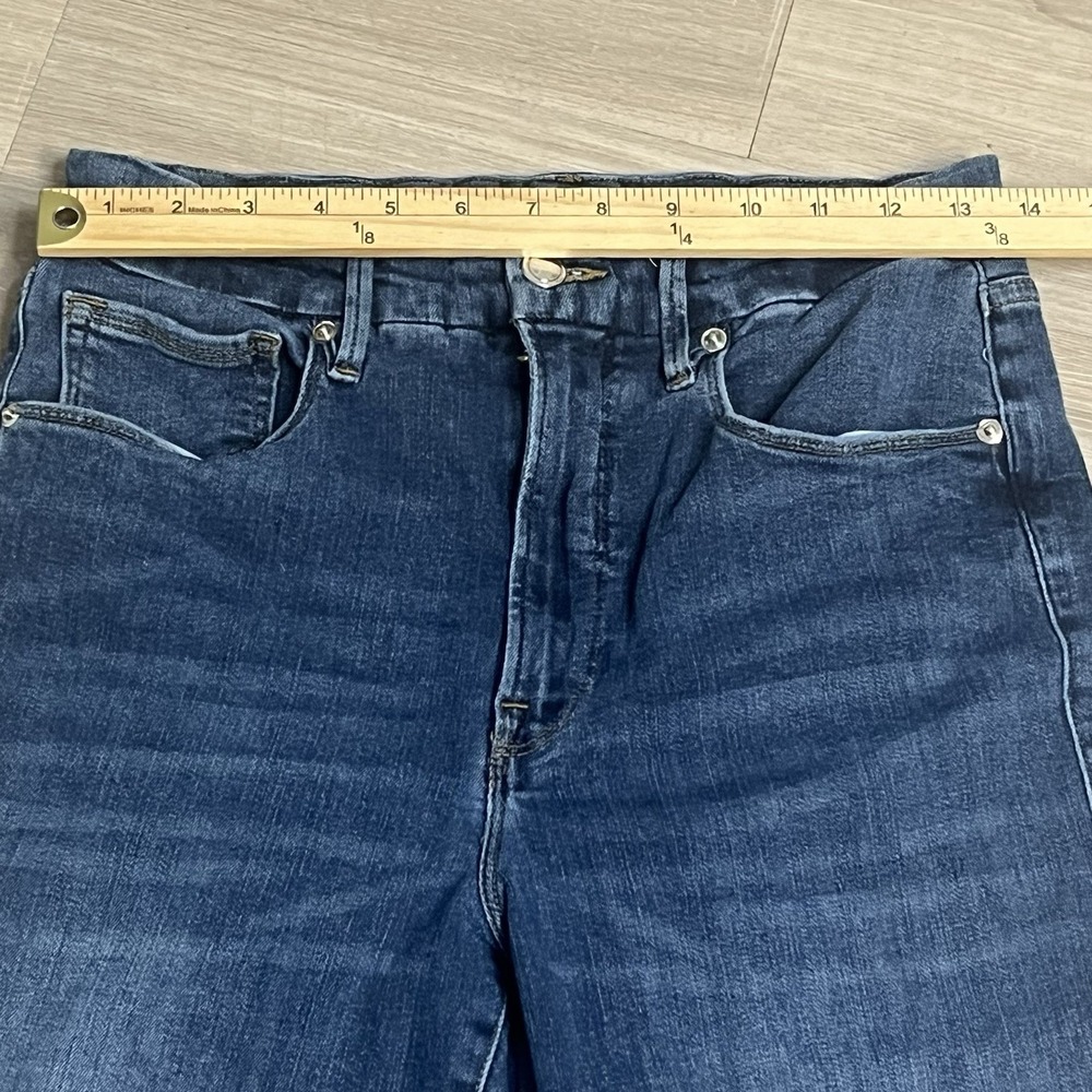 Good American Good Legs Jeans‎ Womens 12/31 Blue High Rise Skinny Stretch Denim - Picture 6 of 10